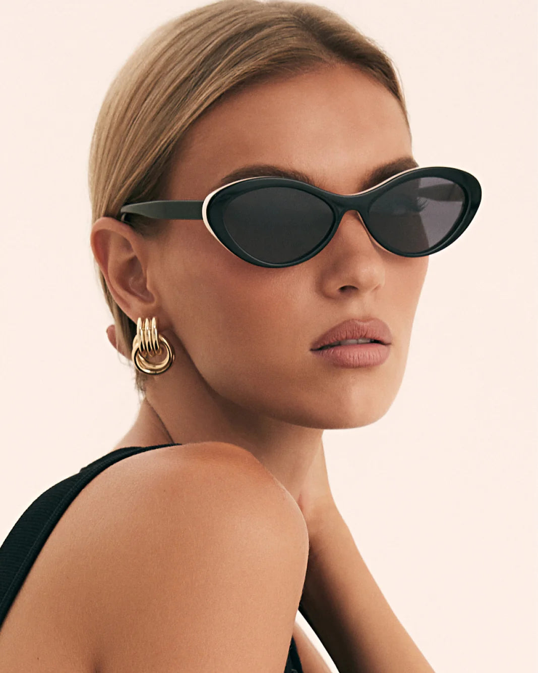 Ferragni Sunglasses - Black/Ivory
