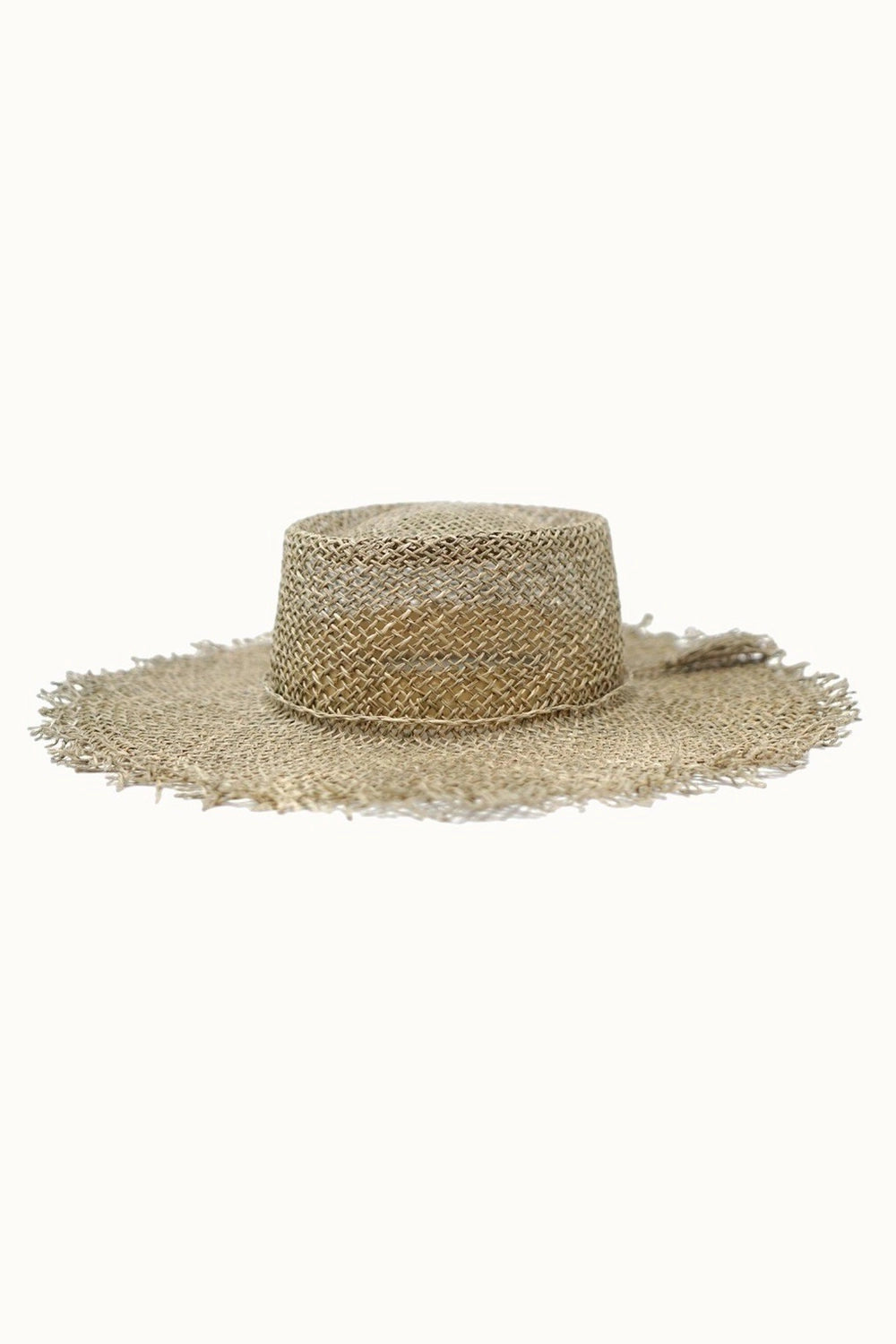Seagrass Open Weave Boater