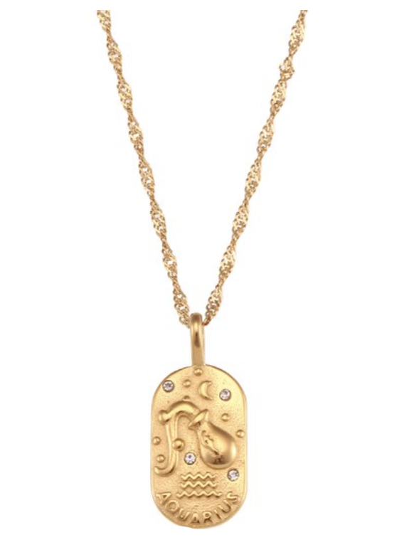 Zodiac Pendant Necklace