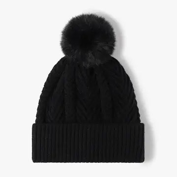 Twist Pom Beanie