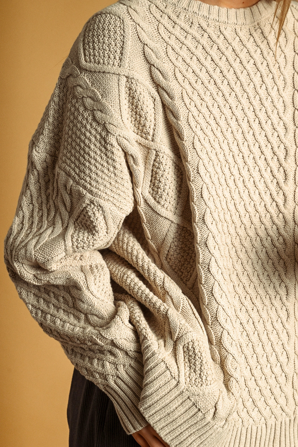 Cambridge Cable Knit Top