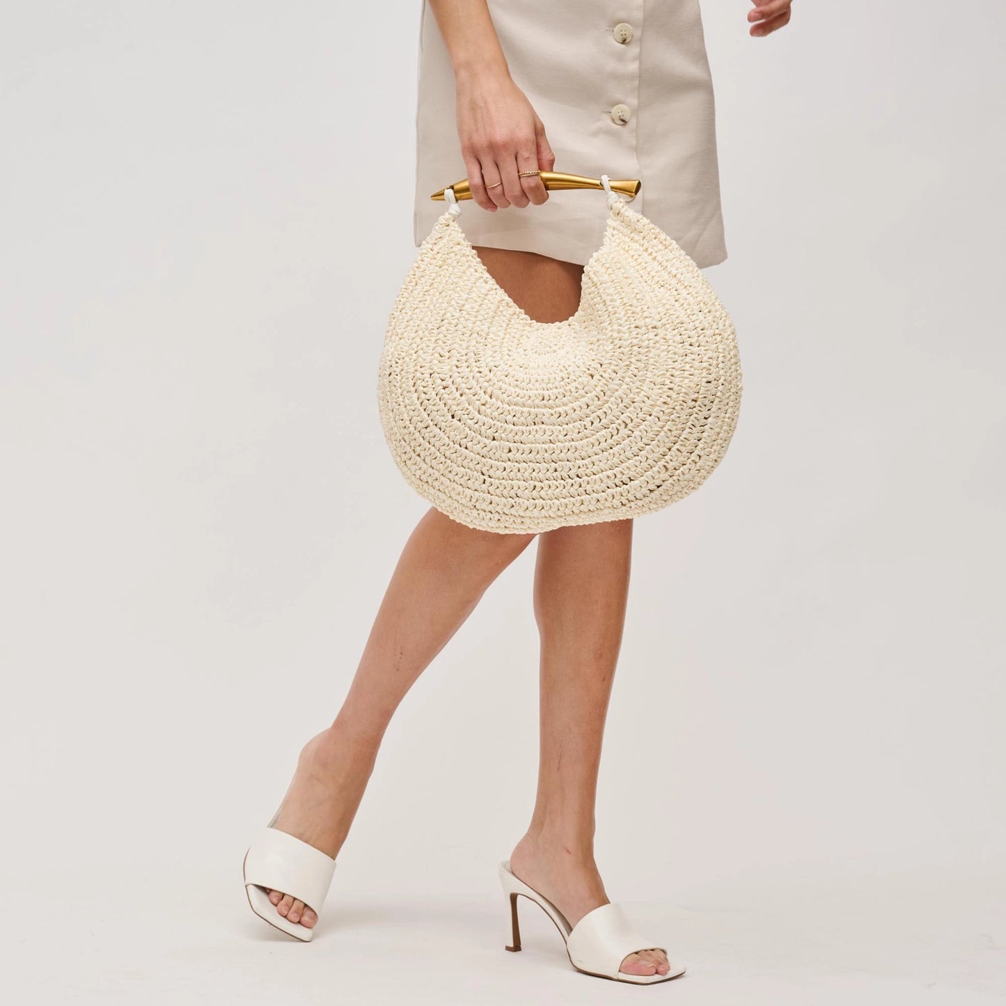 Brielle Crossbody - Ivory