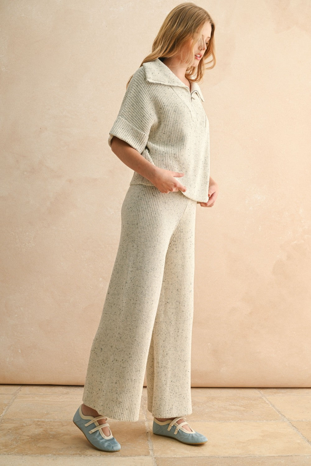Salt & Pepper Knit Pant
