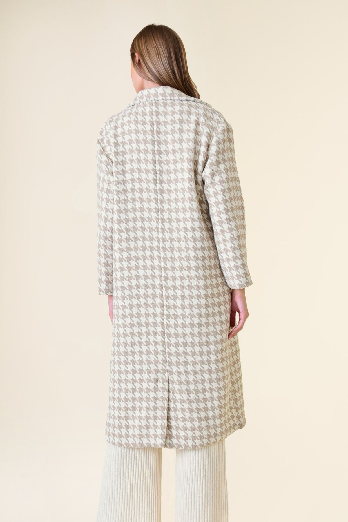 Clara Houndstooth Coat
