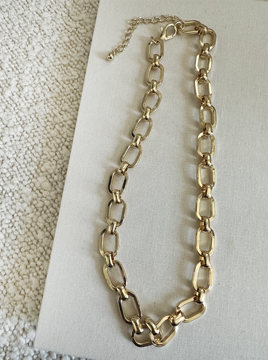 The Nia Chainlink Necklace - Gold