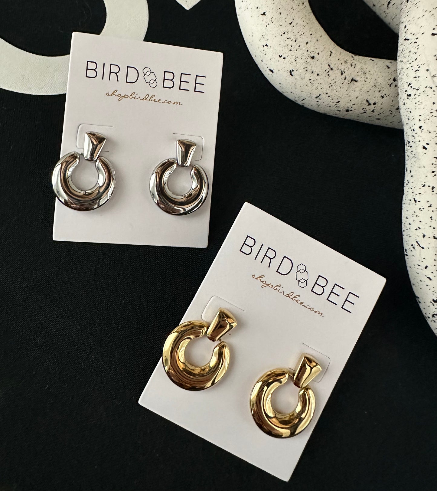 Minimalist Pendant Earrings