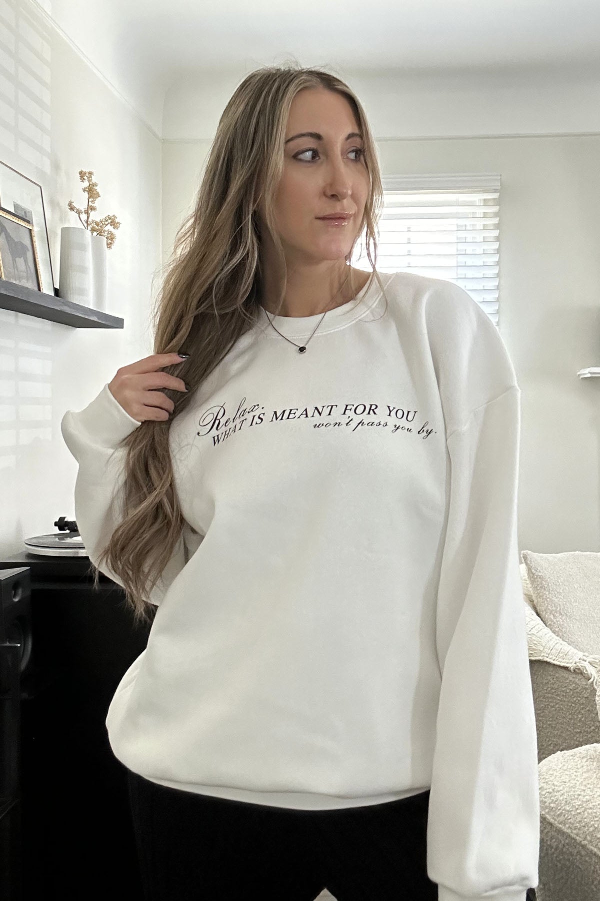 What Is Meant For You Crewneck