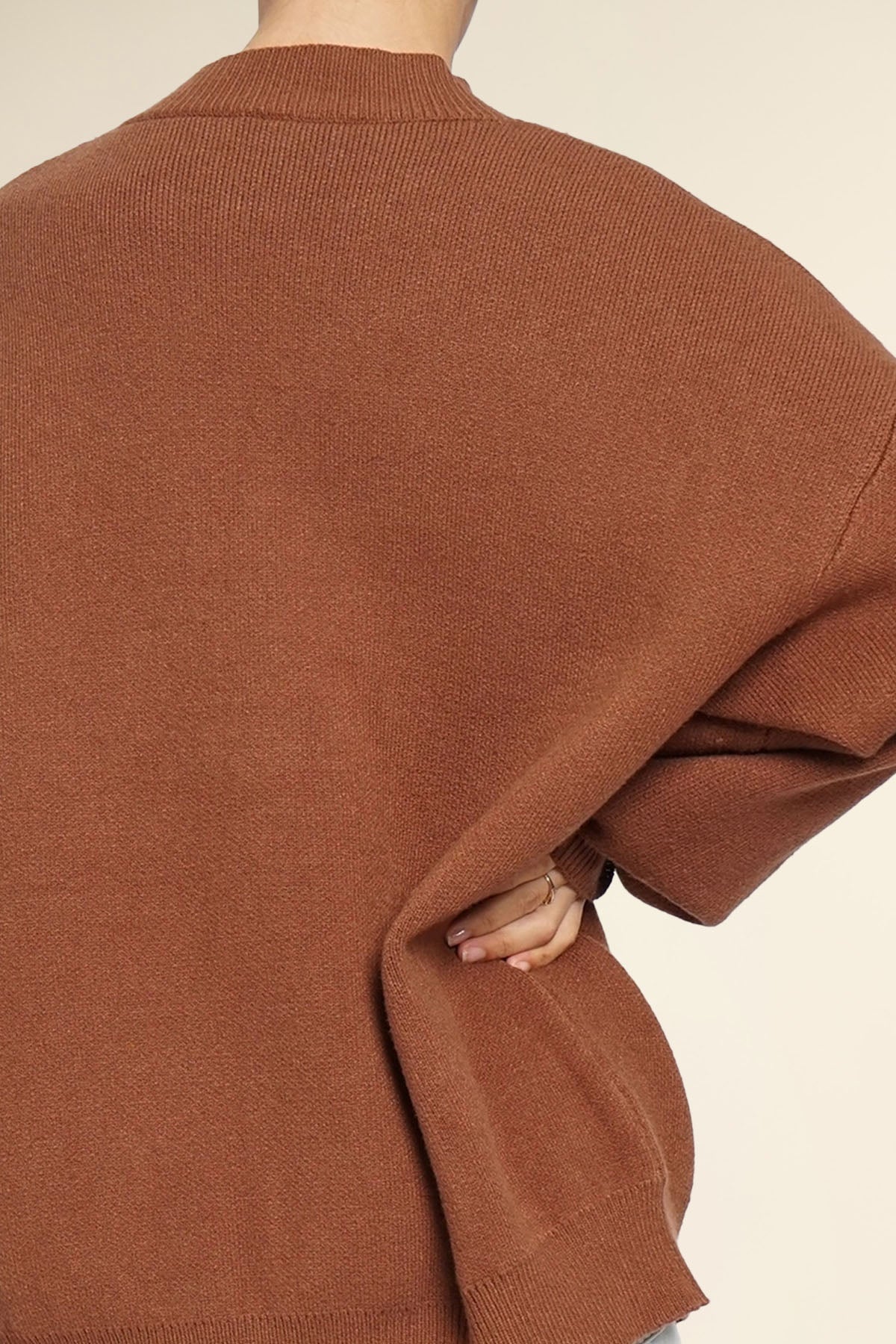 Camden Sweater - Rust