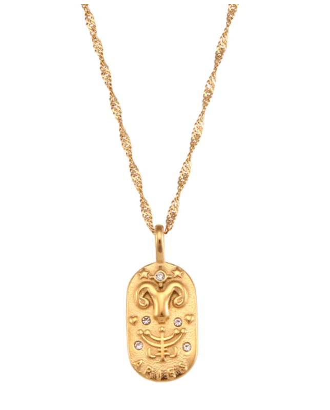 Zodiac Pendant Necklace