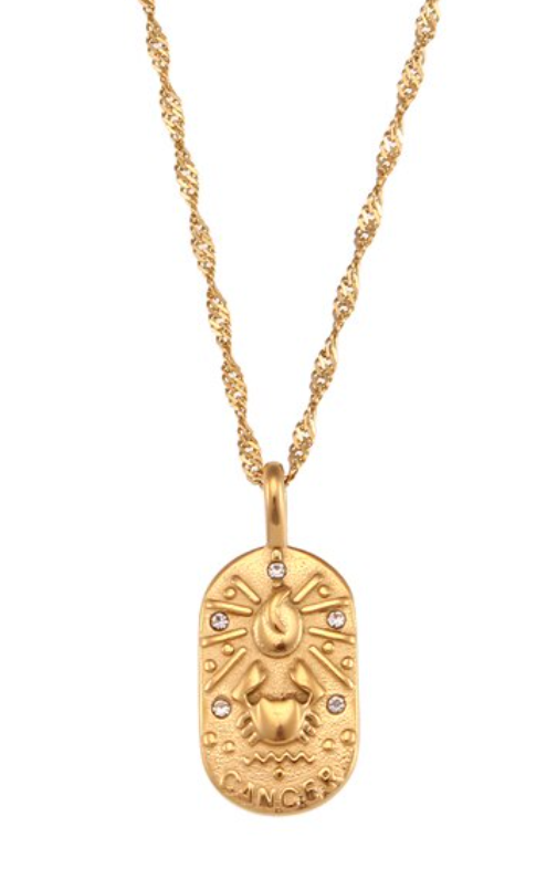 Zodiac Pendant Necklace