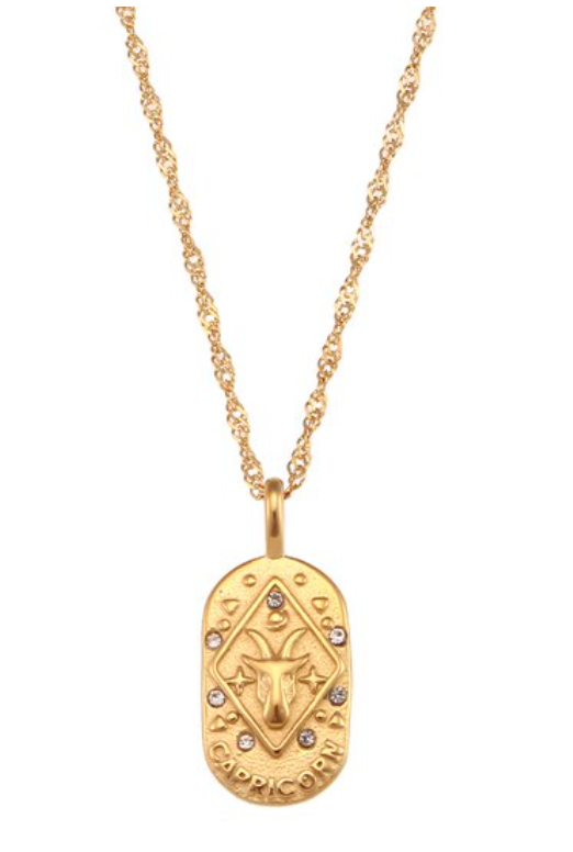 Zodiac Pendant Necklace