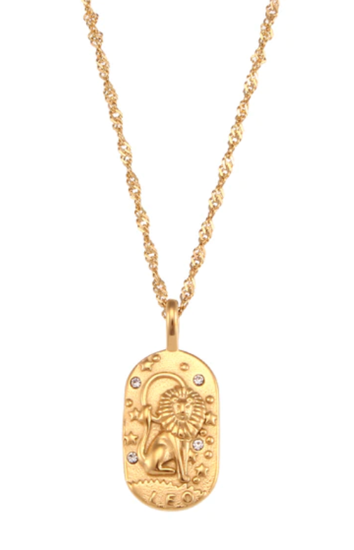 Zodiac Pendant Necklace