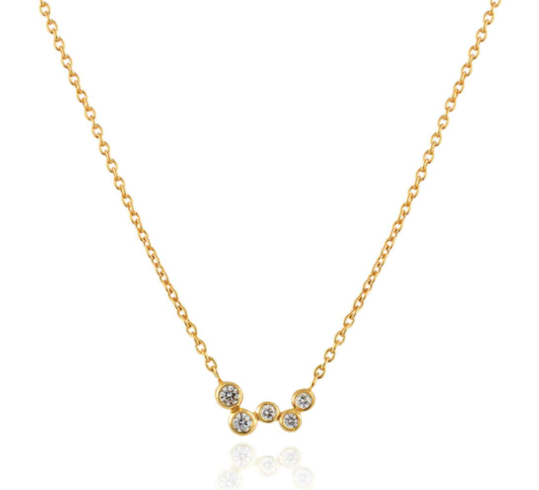 Geo CZ Necklace