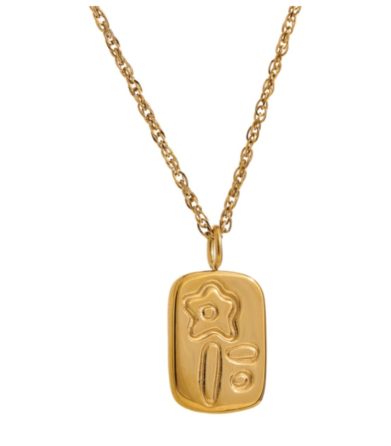 Flower Pendant Necklace