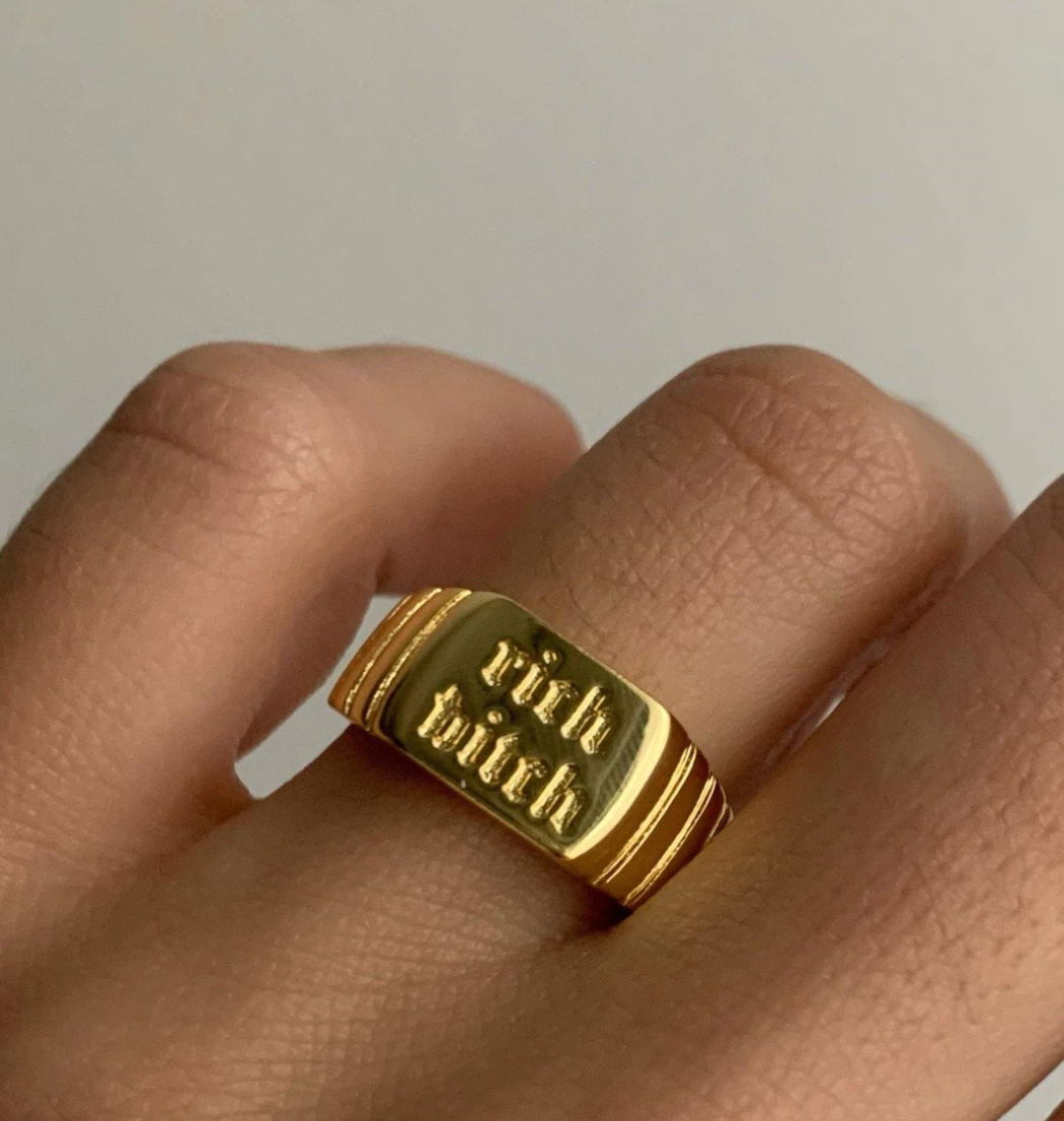 Rich Bitch Ring