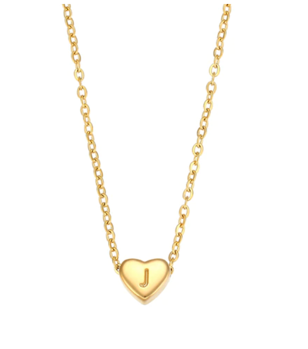 Love Initial Necklace