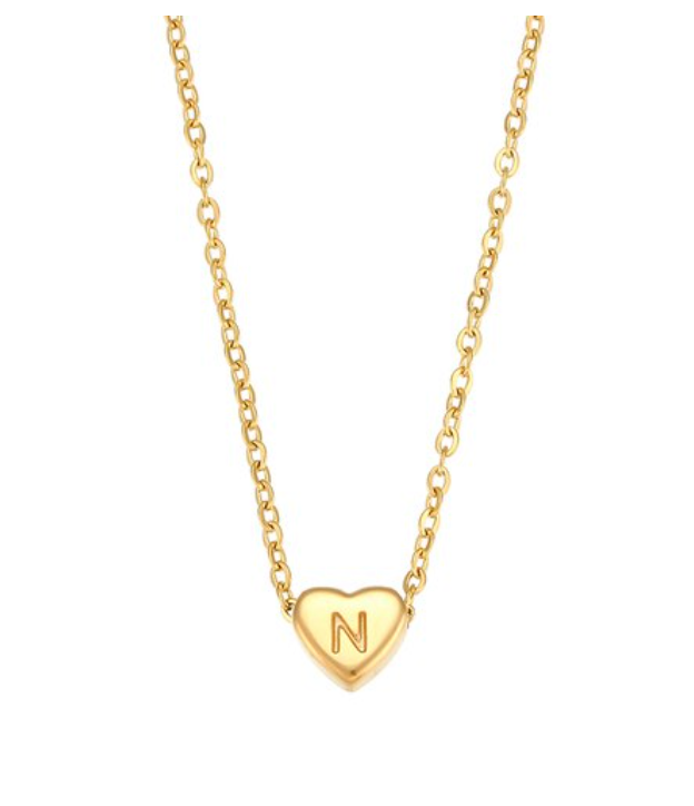 Love Initial Necklace