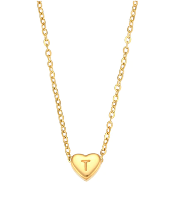 Love Initial Necklace