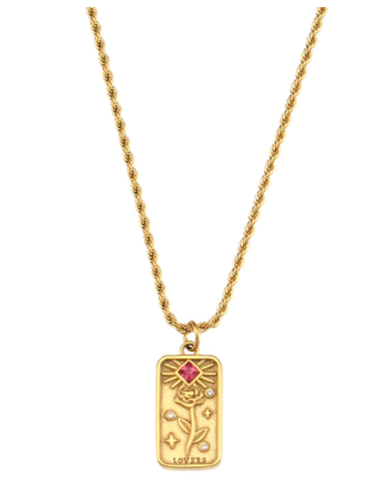 The Lovers Pendant Necklace