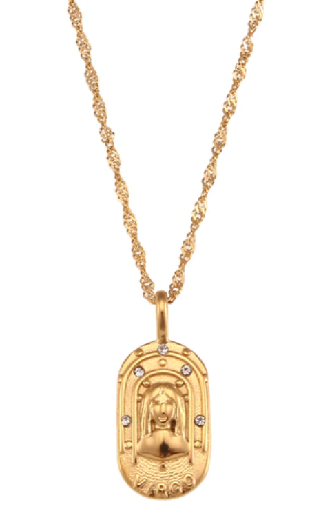 Zodiac Pendant Necklace