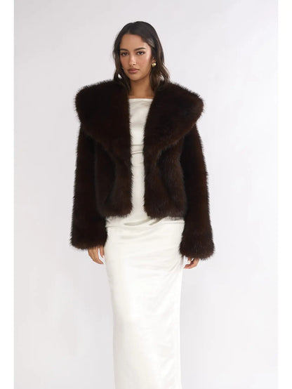 Colette Faux Fur Coat