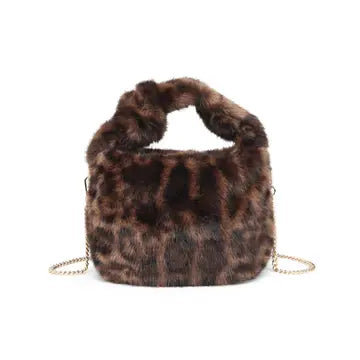 Monica Faux Fur Crossbody