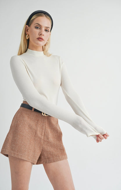 Timeless Mock Neck Knit