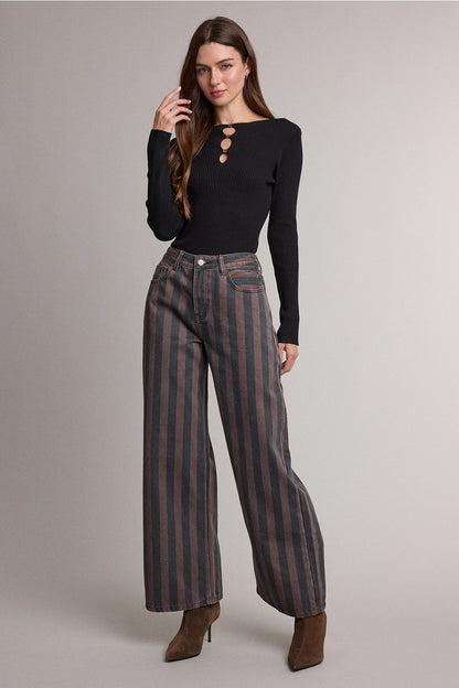 Vintage Stripe Jean