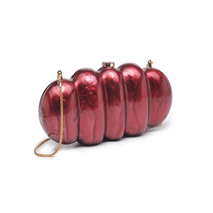 Myla Evening Bag - Burgundy