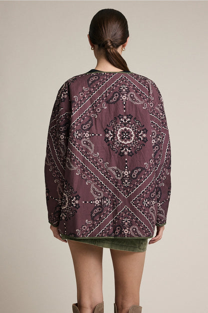 Reversible Quilted Bandana Jacket
