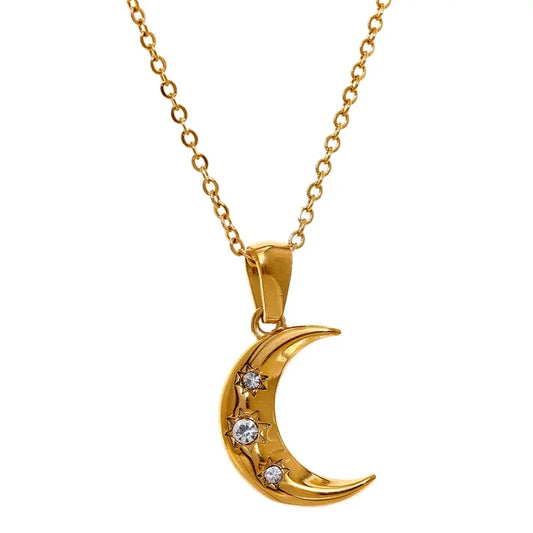 Romantic Moon Necklace