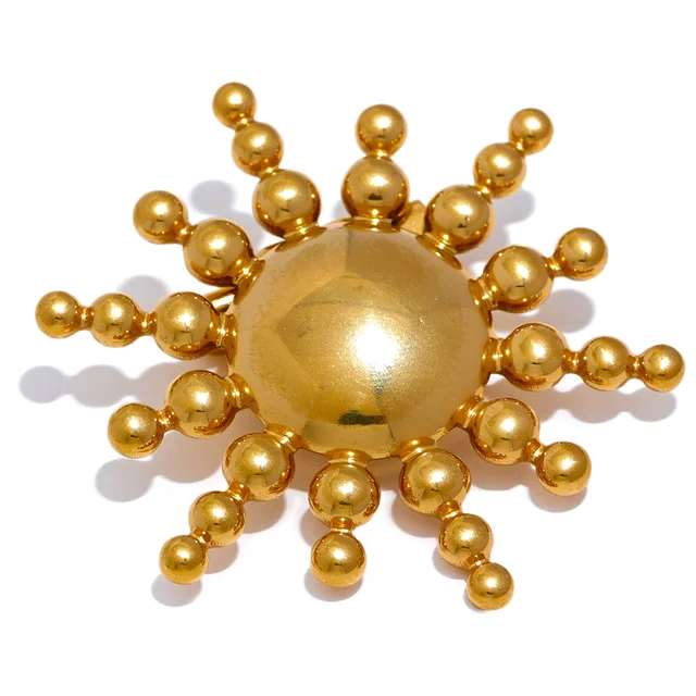 Sun Brooche
