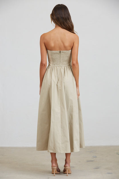 Santorini Tube Midi Dress