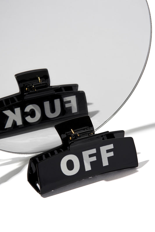 F**K OFF Claw Hair Clip