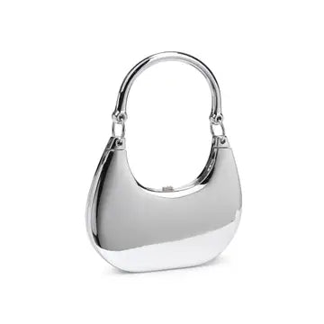 Isadora Evening Bag - Silver