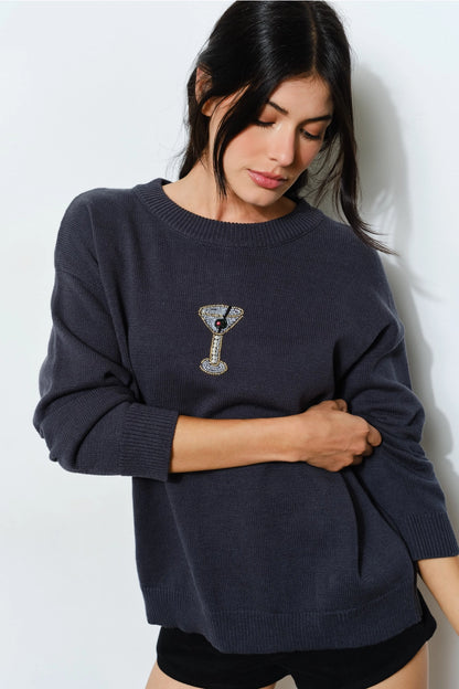 Sora Martini Bead Sweater