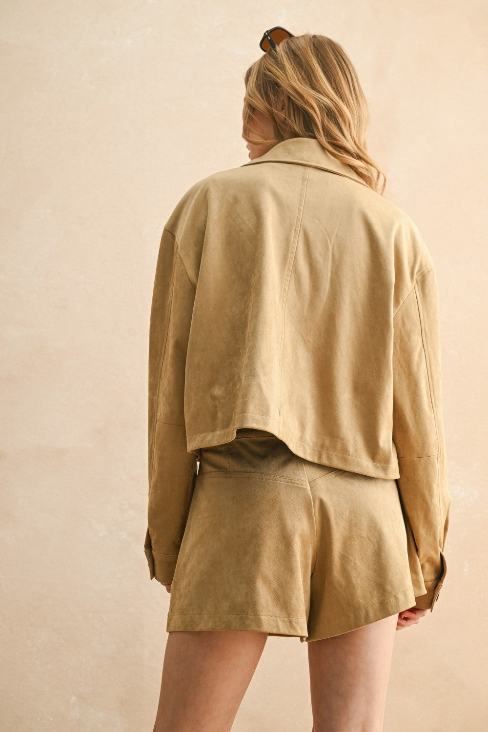 Suede Pocket Jacket