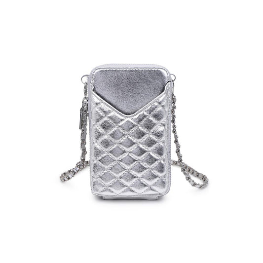 Bodie Cell Phone Crossbody - Silver