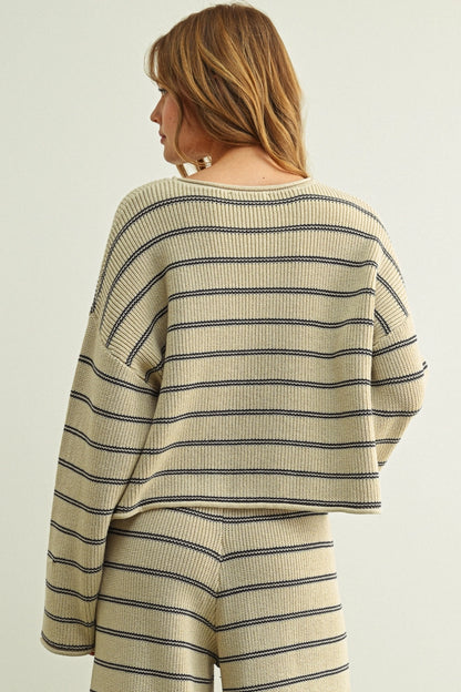 Kensie Stripe Sweater