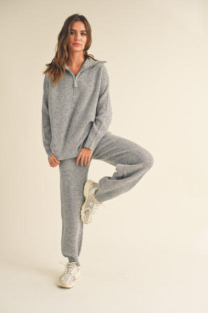 Warm Wishes Half Zip Sweater