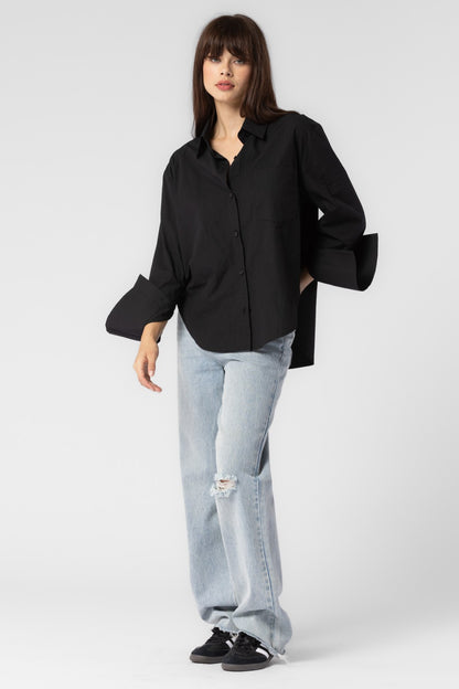 Rowan Button Down Shirt - Black