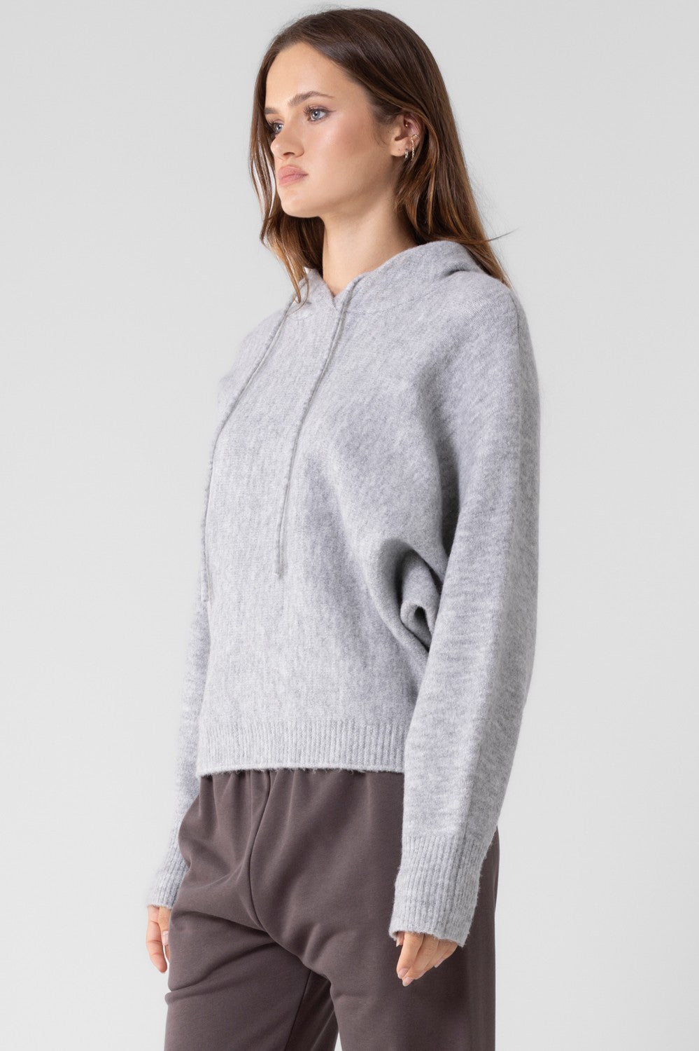 Westwood Knit Hoodie - Grey