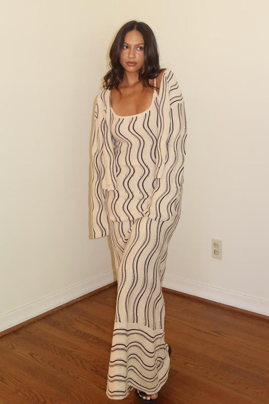 Astrid Knit Maxi Dress Set