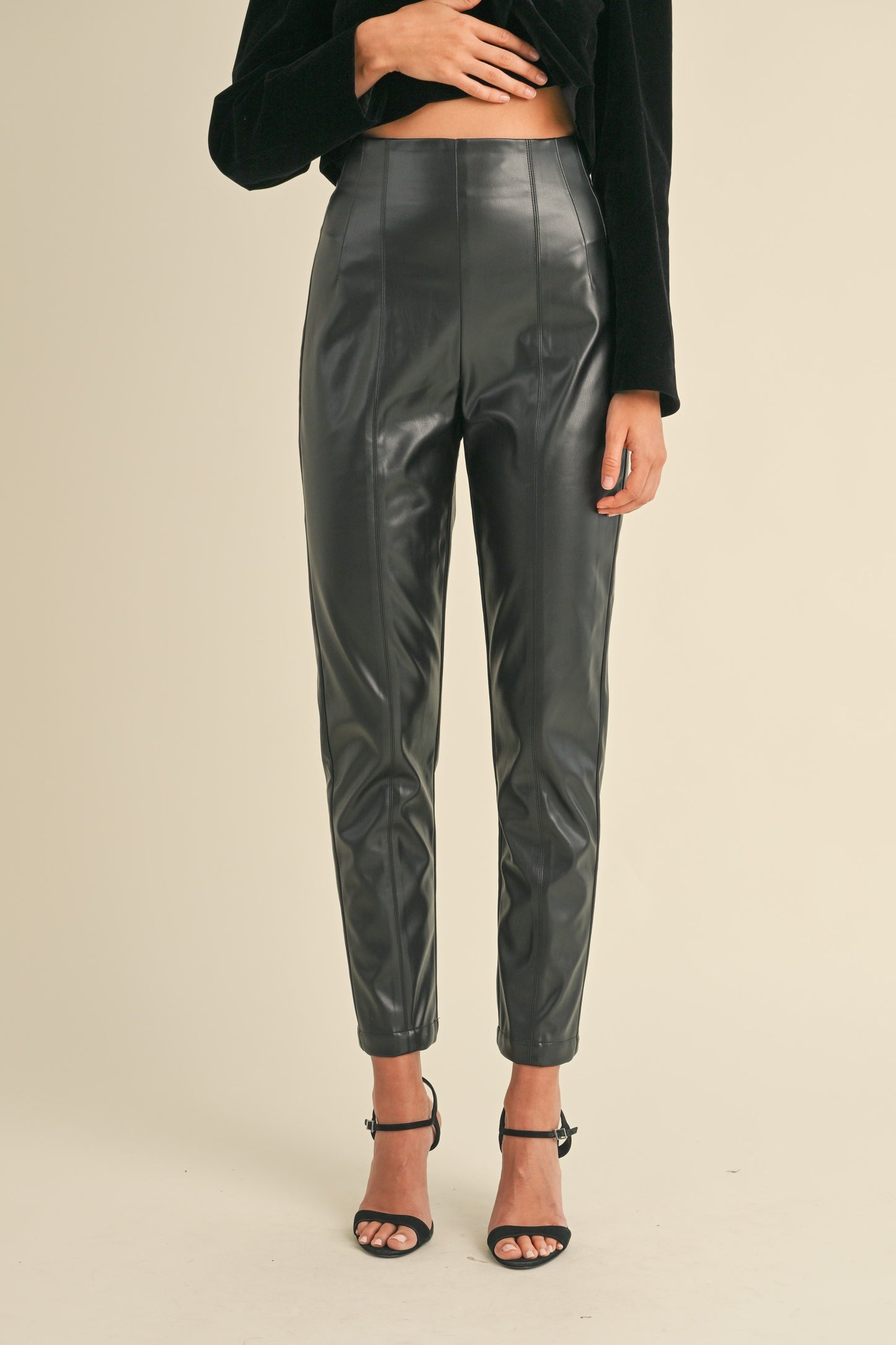 Marnie Faux Leather Pant