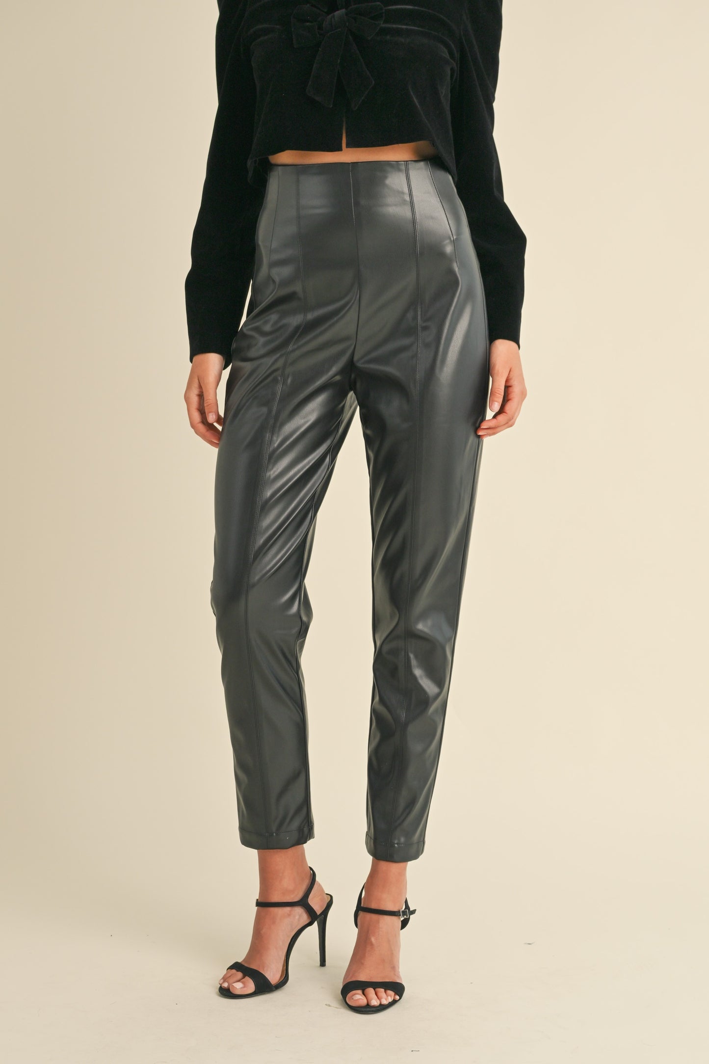 Marnie Faux Leather Pant