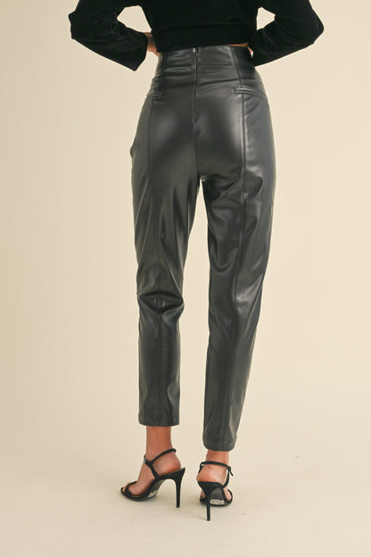 Marnie Faux Leather Pant