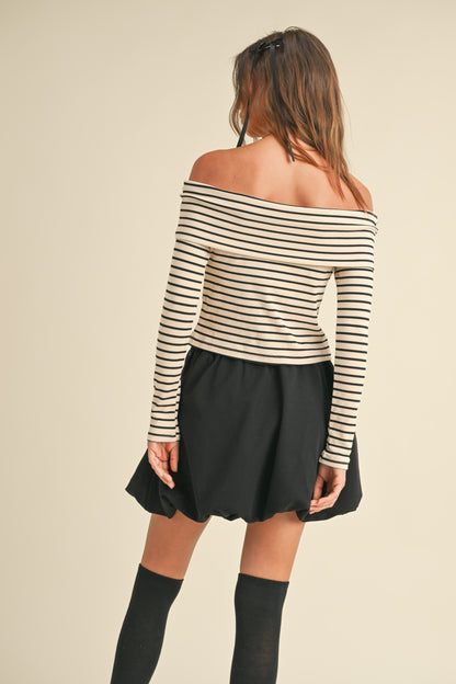 Bodie Rib Stripe Top