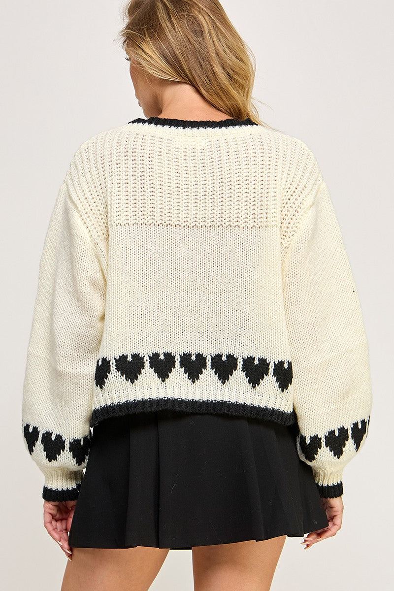 Heart To Heart Sweater