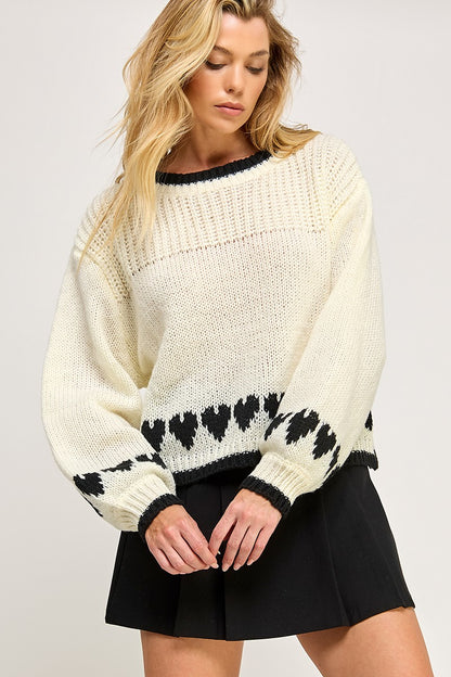 Heart To Heart Sweater