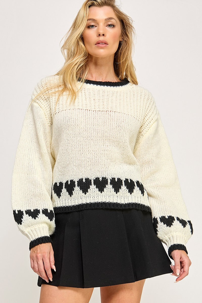 Heart To Heart Sweater